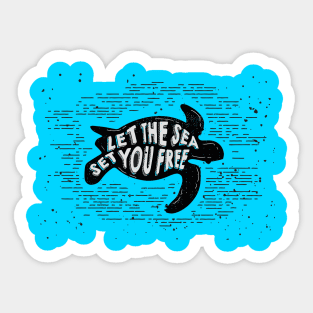 Sea you soon [Positive tropical motivation] Sticker